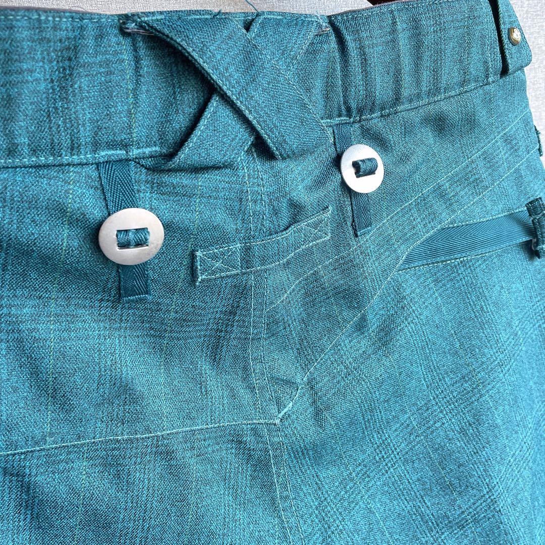 686 スノーボードウェア スキーウェア　チェックパンツ