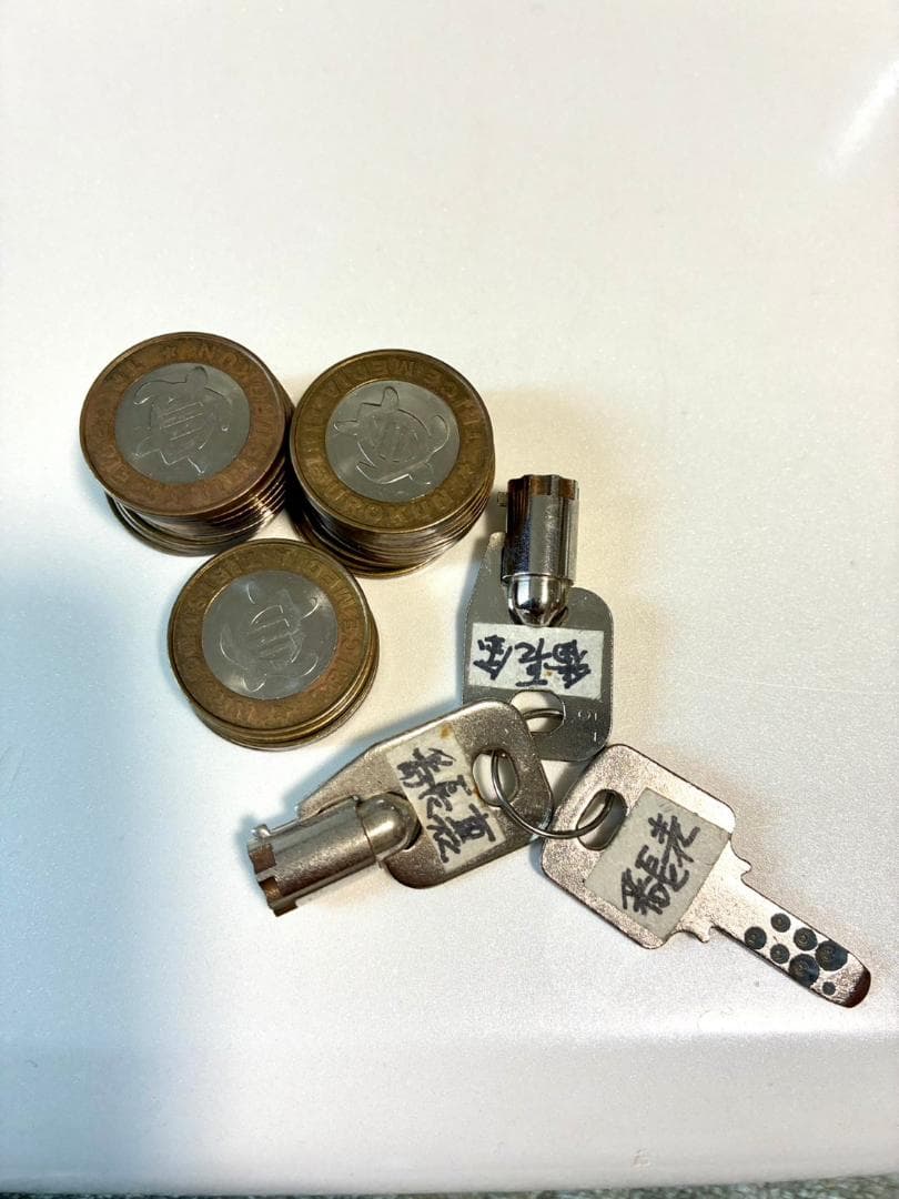 100円玉投入 希少卓上仕様　初代 押忍！番長 メダル出し アミューズ仕様