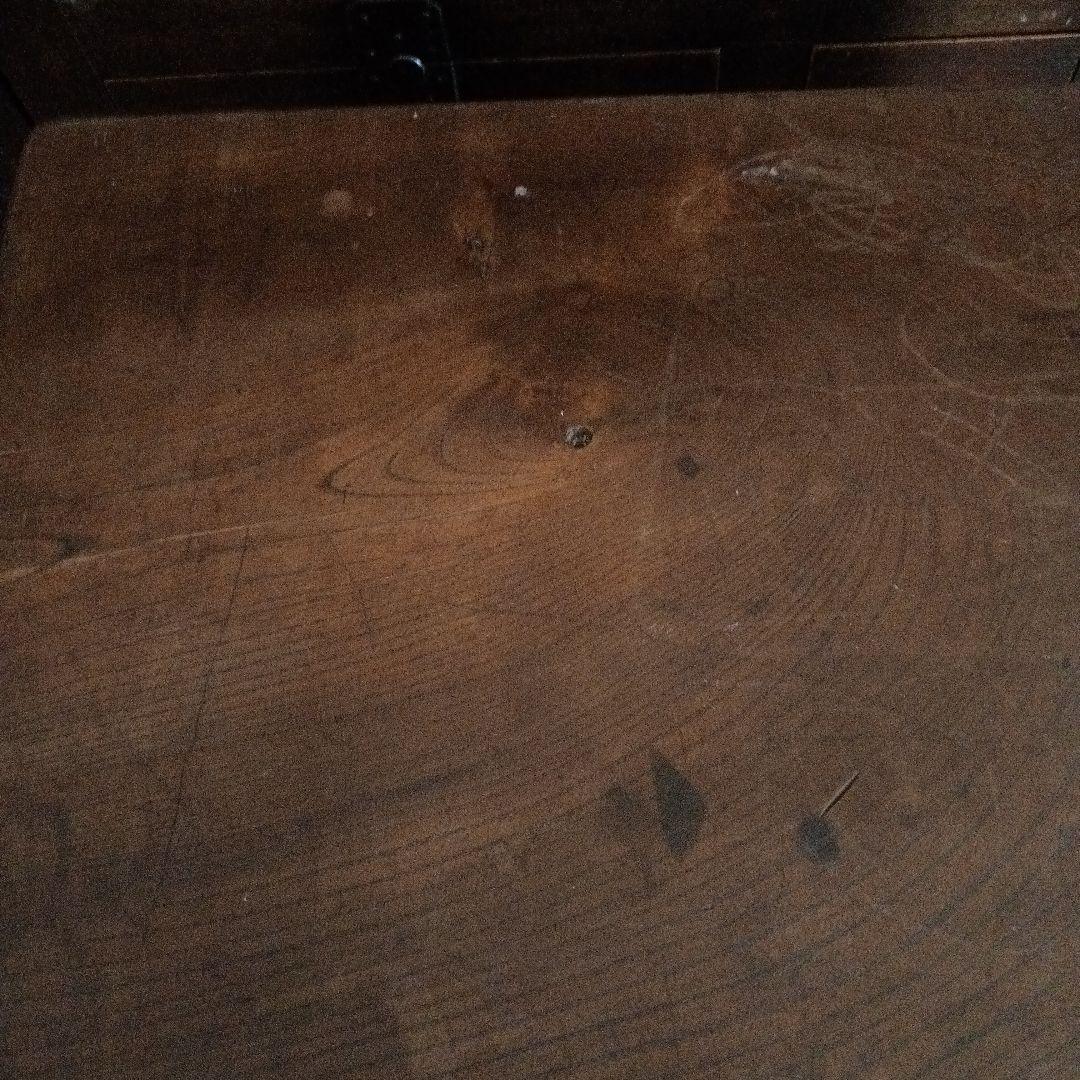 骨董品☆総ケヤキの火鉢☆総ケヤキの一枚板