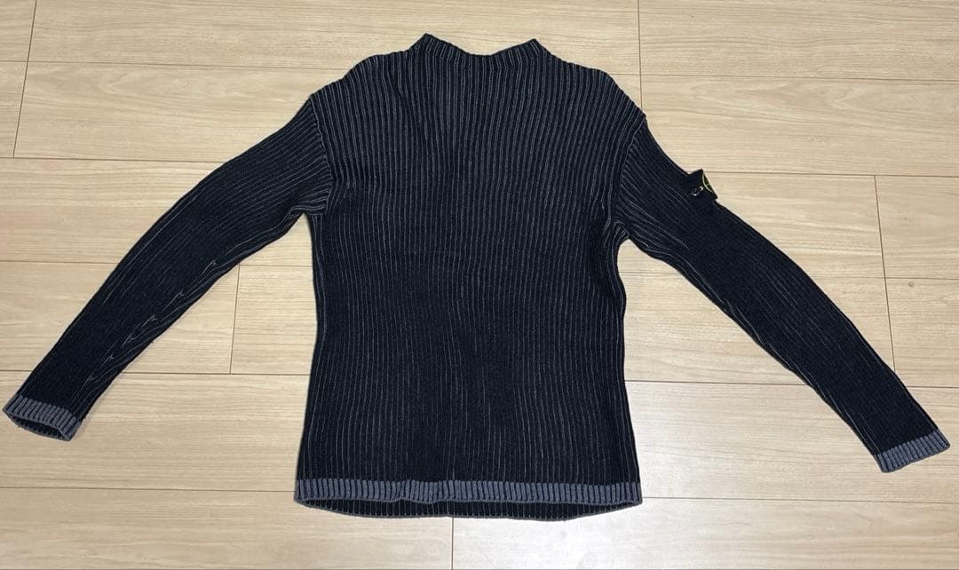 ストーンアイランド ニット セーター S 黒 正規品 状態考慮