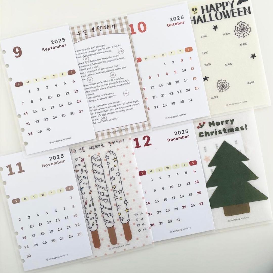 もも　韓国　貯金　バインダー　ダブルリングバインダー　白　14 黒　4