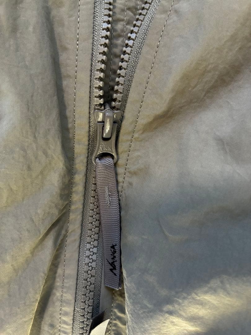 【最終値下げ】HOODIE DOWN フーディーダウンジャケット グレー/M