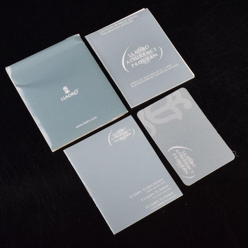 リヤドロ　LLADRO　アヒルの親子　置物　箱付　C　8710