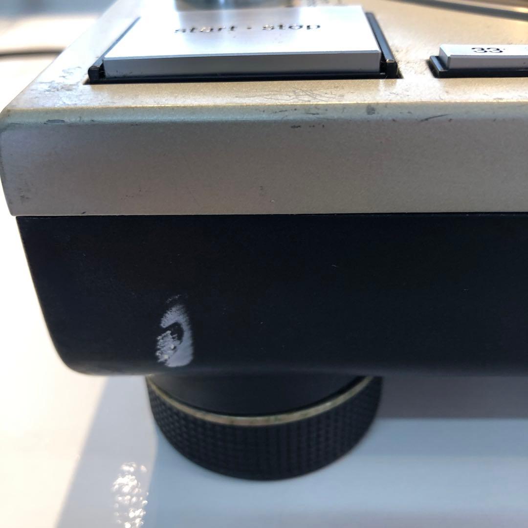 Technics ターンテーブル SL 1200MK3D 電源入りました