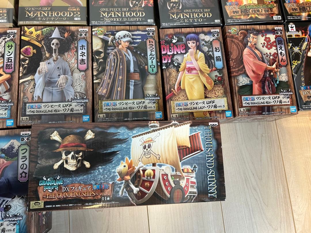 未開封　まとめ売り　ワンピース　フィギュア　グラメン　麦わらの一味