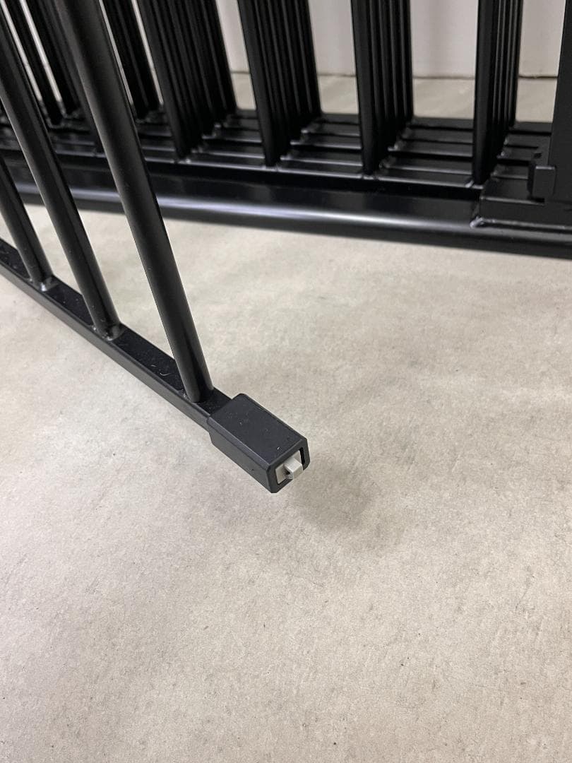 ペットサークル(タンスのゲン)　8枚セット　ブラック