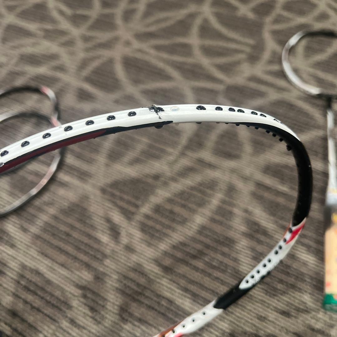 バドミントンラケット Zストライク5本ジャンク品