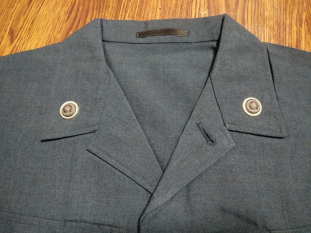 国鉄 制服 上下セット 夏 薄めネイビー