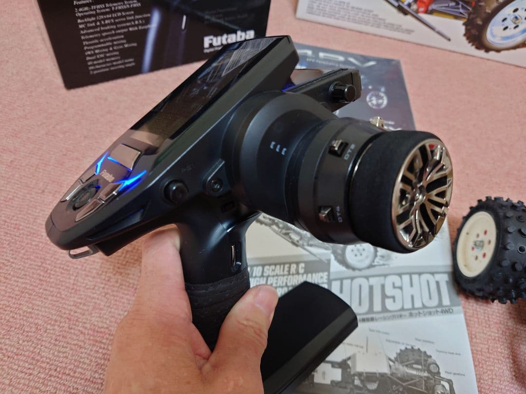 タミヤ ホットショット フルセットに変更！ ブラシレス仕様 4WD バギー