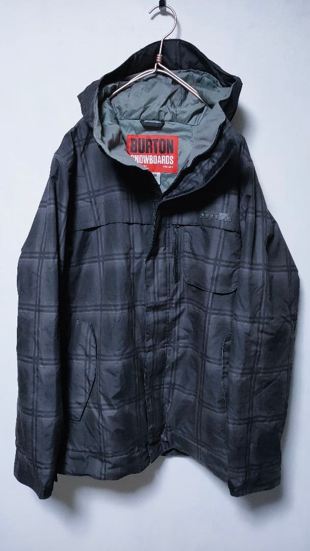 【バートン BURTON】スノーボードウェア スノボー ジャケット チェック