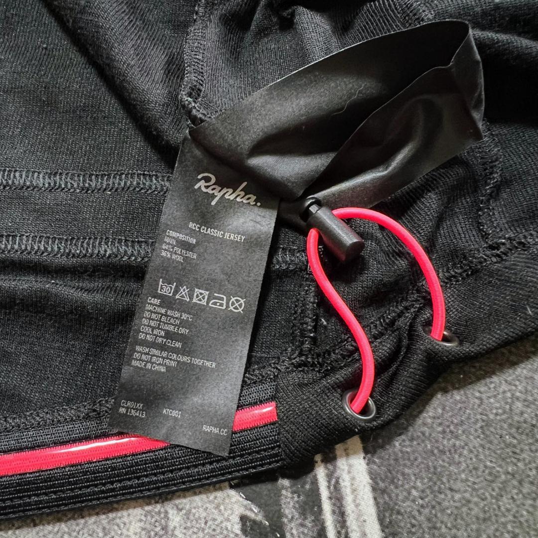Rapha メンズ RCC クラシック ジャージ Sサイズ 半袖 ブラック