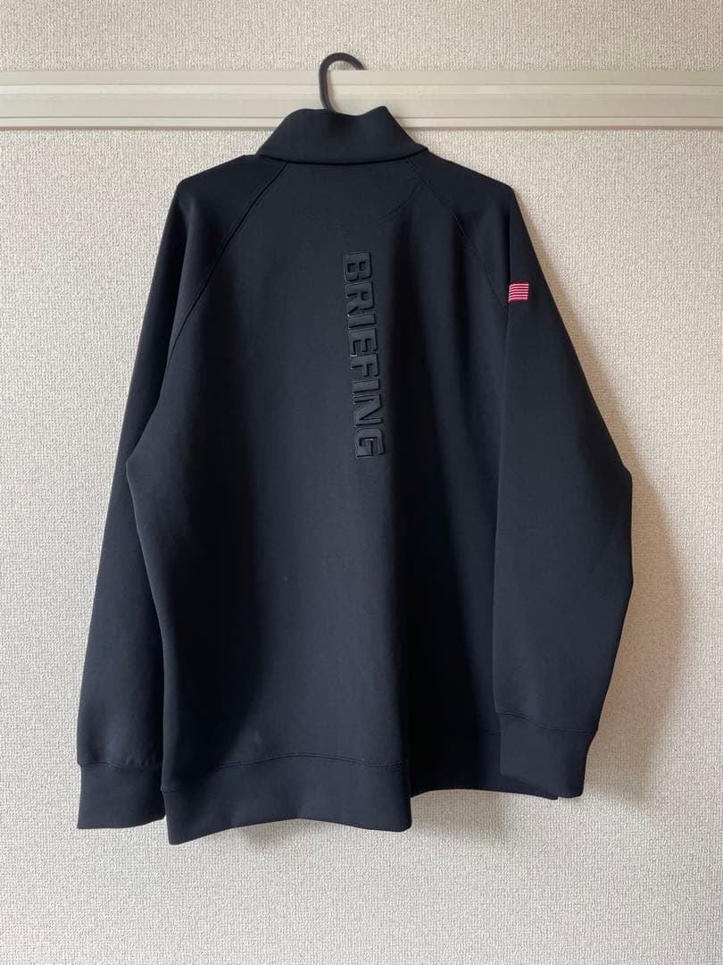 【新品】BRIEFING 黒 ジップアップジャケット