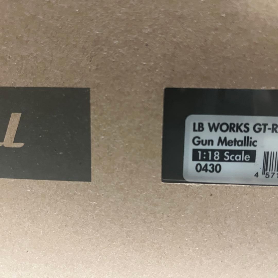 イグニッションモデル 1/18 リバティーウォーク GTR メタリックグレー