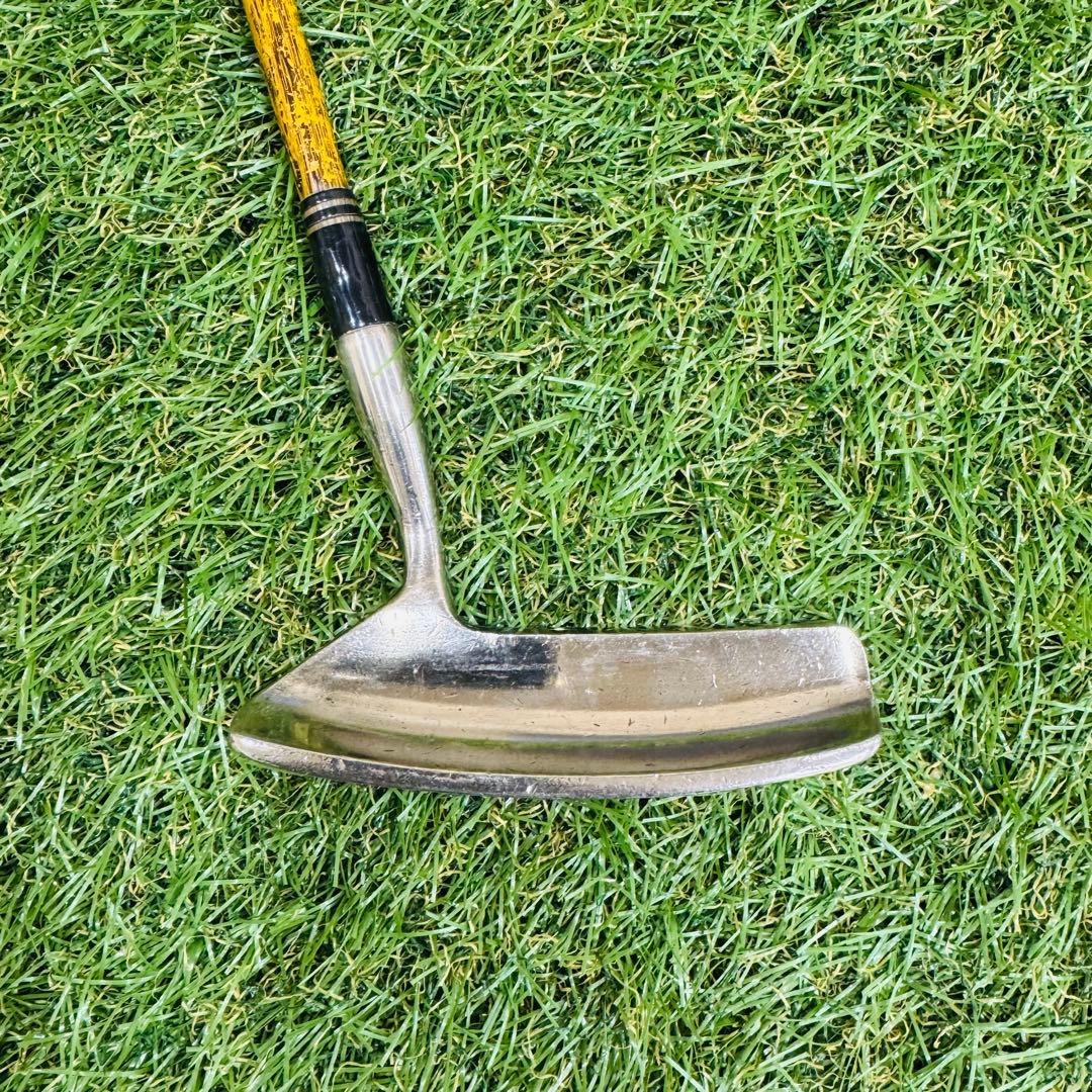 【ヴィンテージ】jorgi hamilton ヒッコリー パター 木製