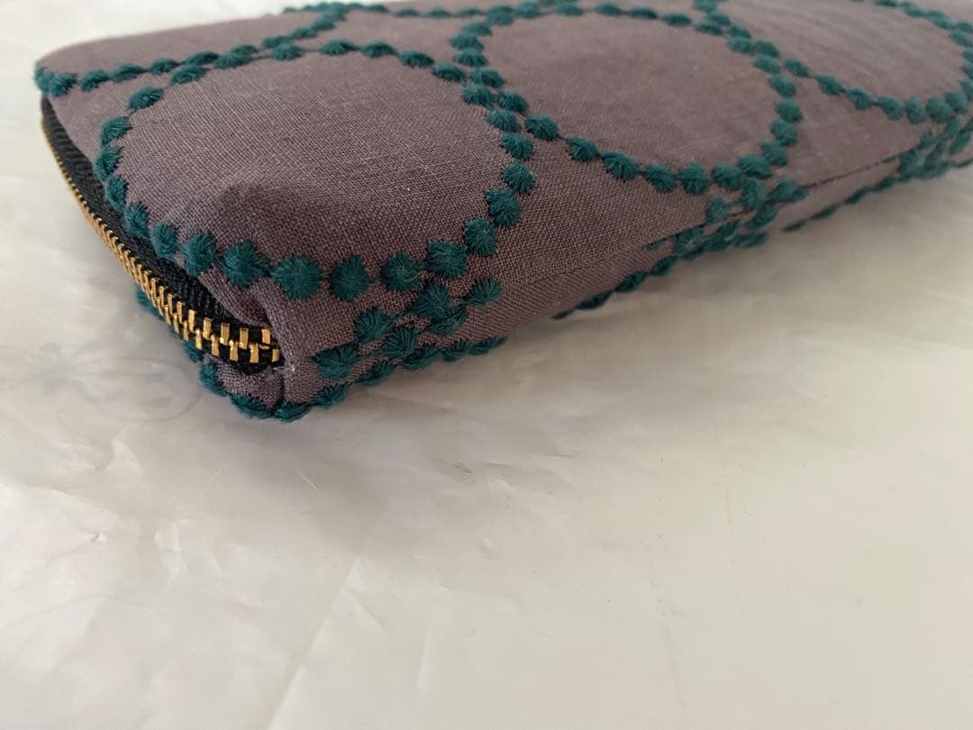 専用　ミナペルホネン　ハンドメイド　バック　長財布