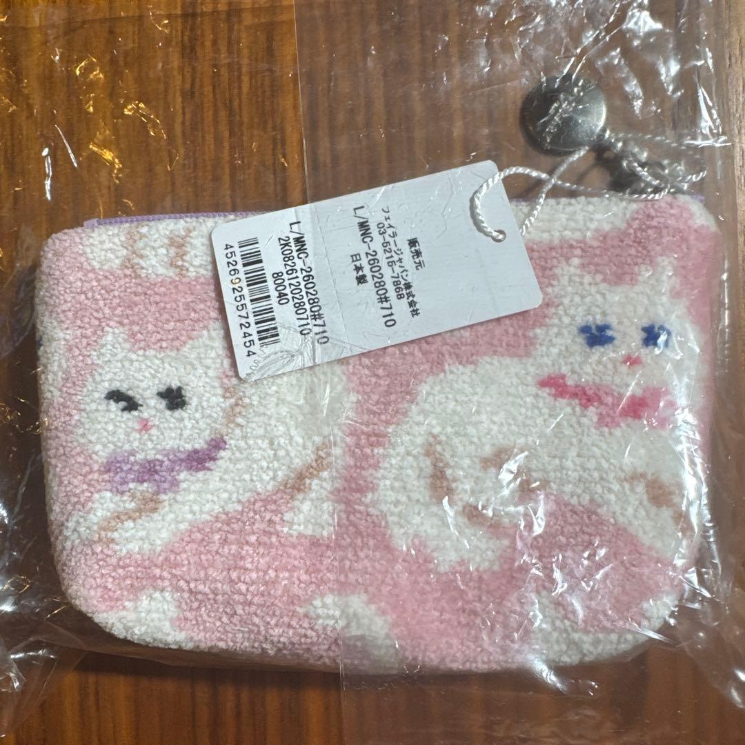 【完売品】FEILER ラブラリー　ハンカチと舟形ポーチSセット