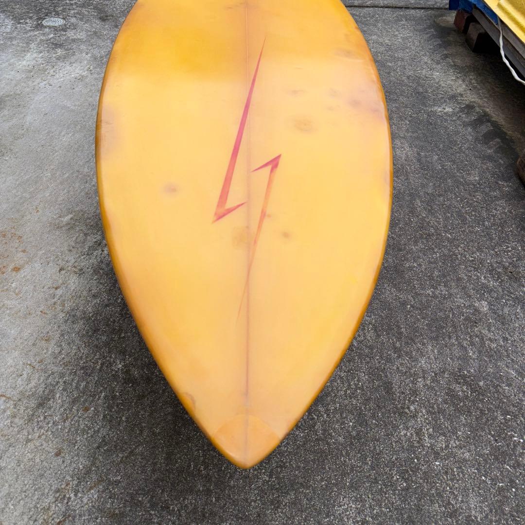 ビンテージライトニングボルトサーフボード