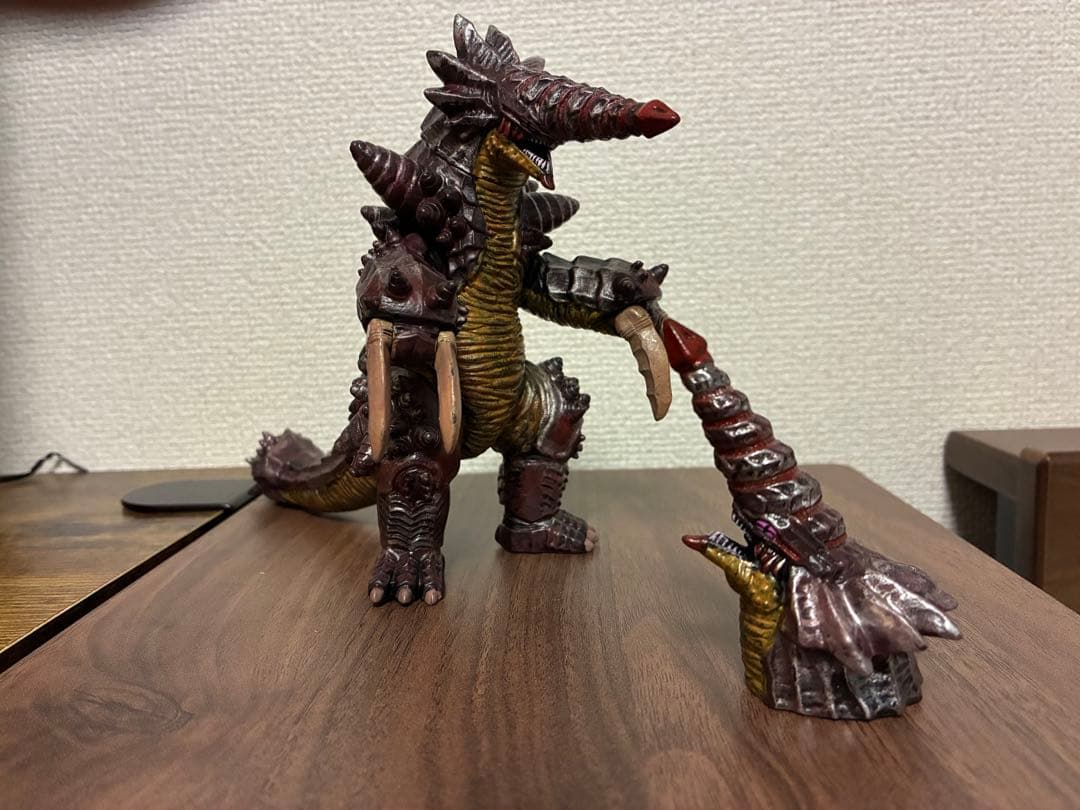 ウルトラ怪獣アドバンス 熱戦怪獣グライム ソフビ リペイント ウルトラマンオメガ