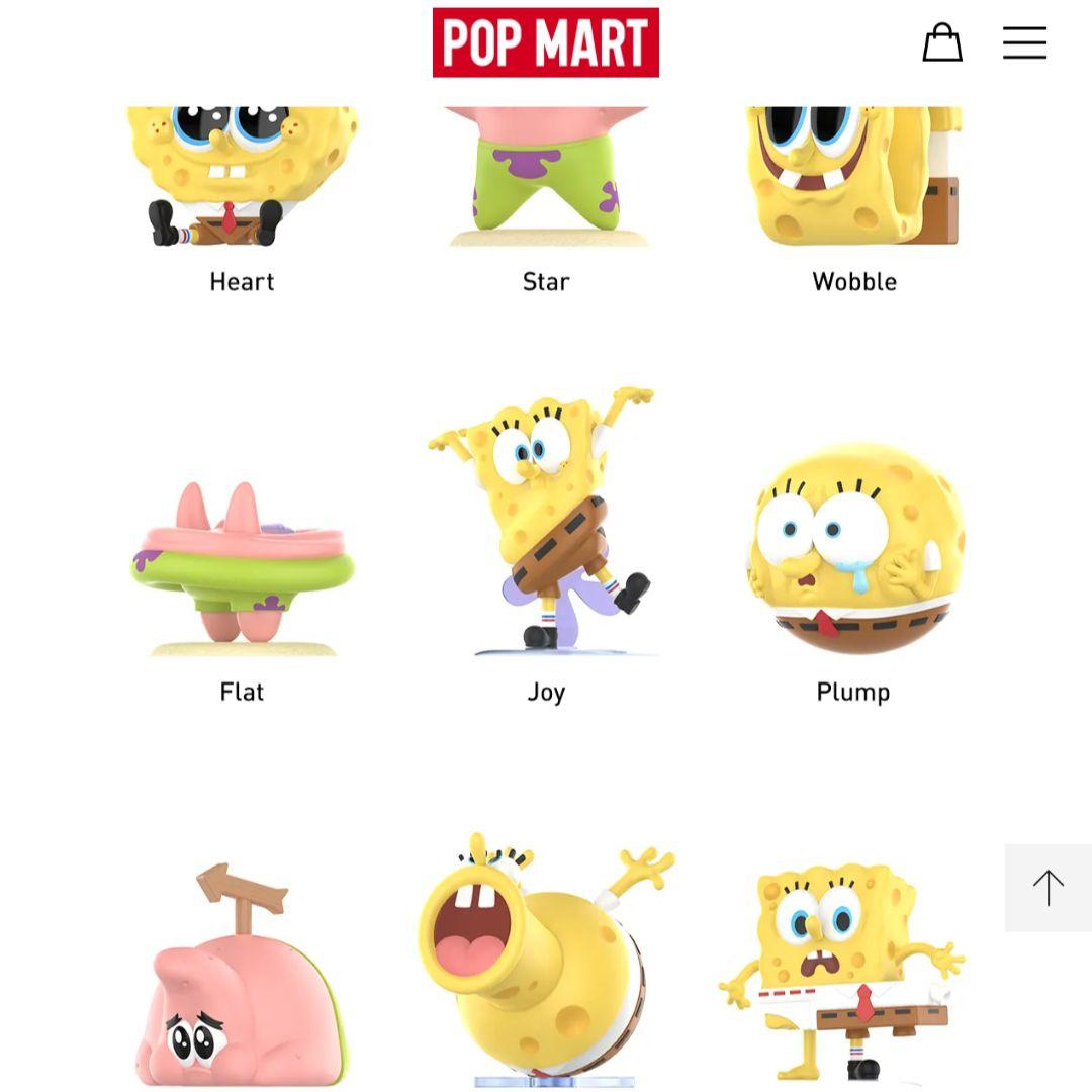 POP MART スポンジ・ボブ フィギュア