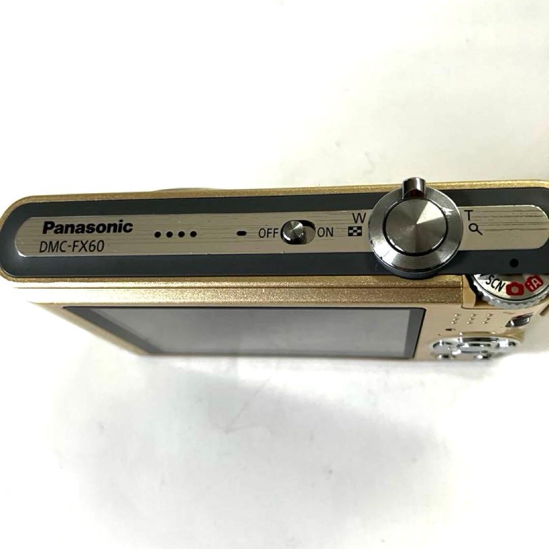 Panasonic LUMIX FX60 12メガピクセル シャンパンゴールド