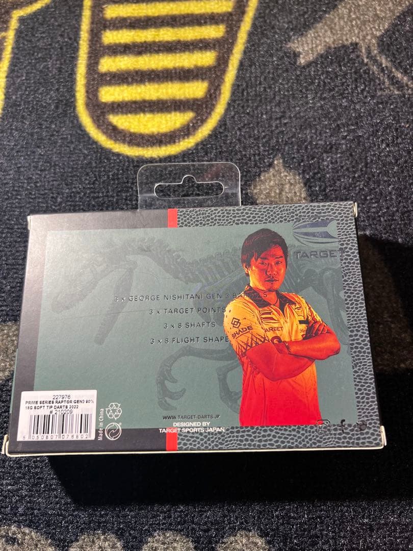 ラプター G3 西谷譲二モデルRAPTOR ダーツ 90%タングステン3本セット