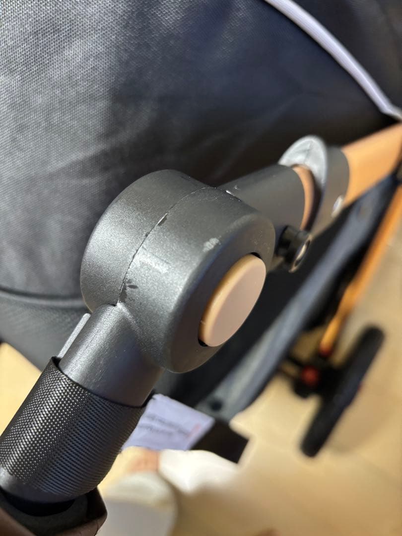 犬用ペットカート 黒 アルミフレーム