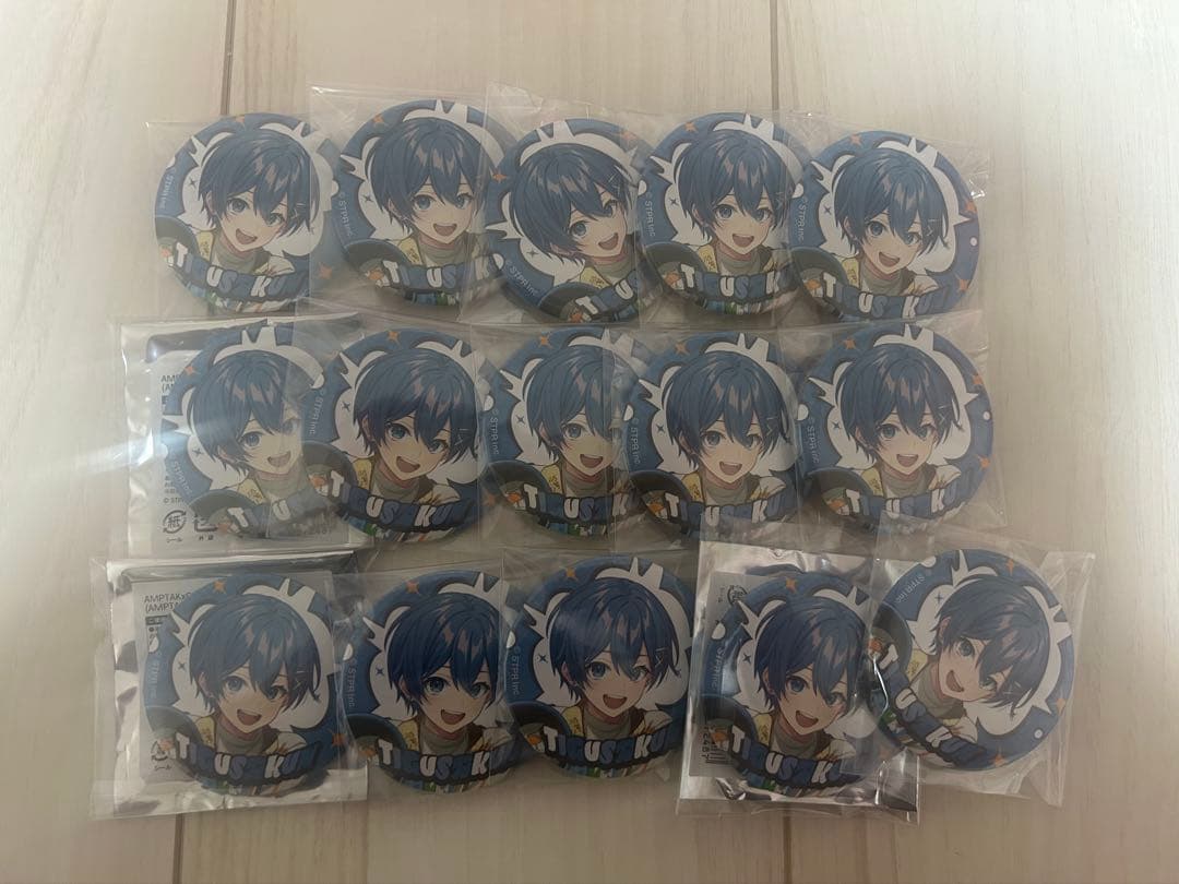 AMPTAK×COLORS ちぐさくん 缶バッジ15個セット