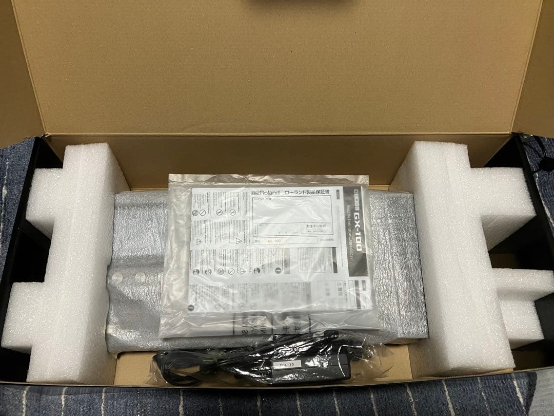 最新 BOSS GX-100 マルチエフェクター 空箱他あり