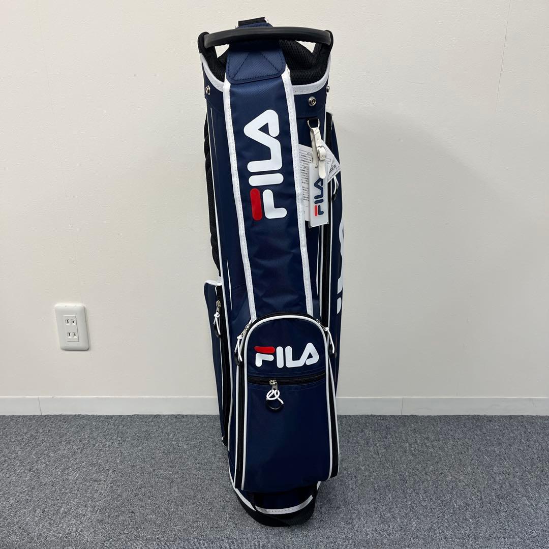 【新品】 FILA フィラ ゴルフ スタンド キャディバッグ 755-970 紺