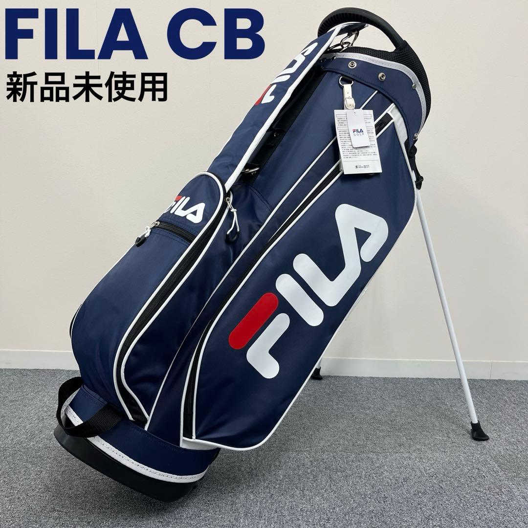 【新品】 FILA フィラ ゴルフ スタンド キャディバッグ 755-970 紺