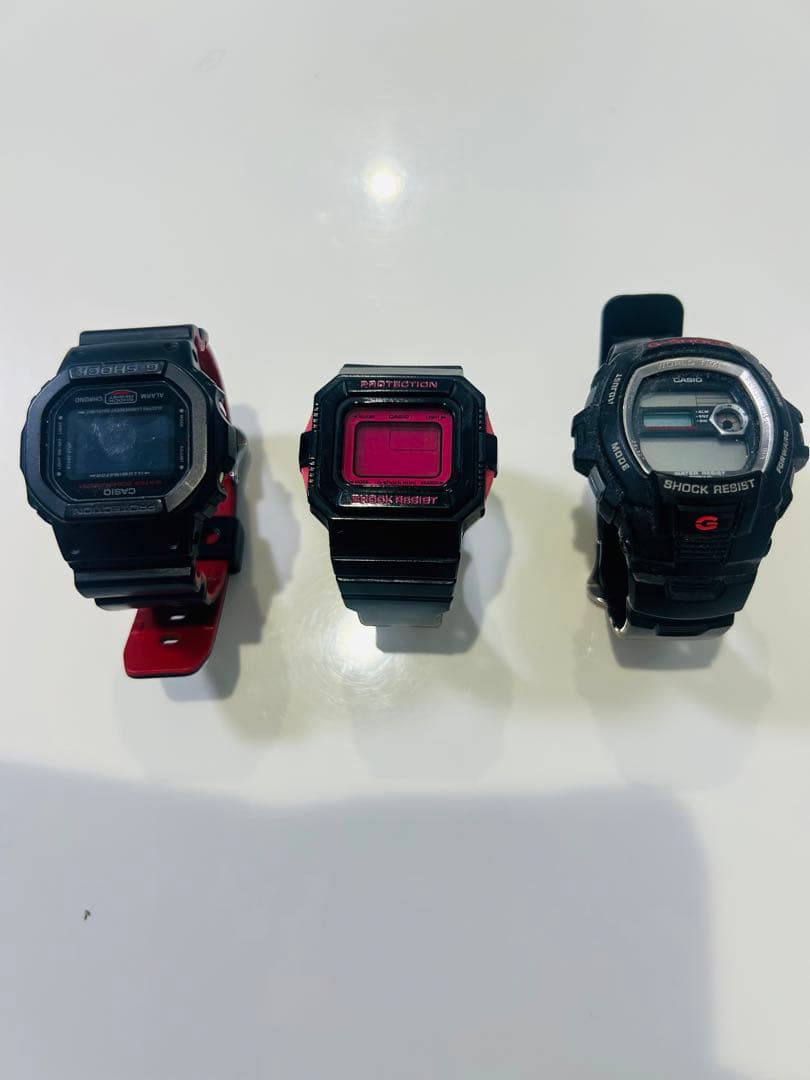 G-SHOCK デジタル腕時計 3個セット　電池切れ