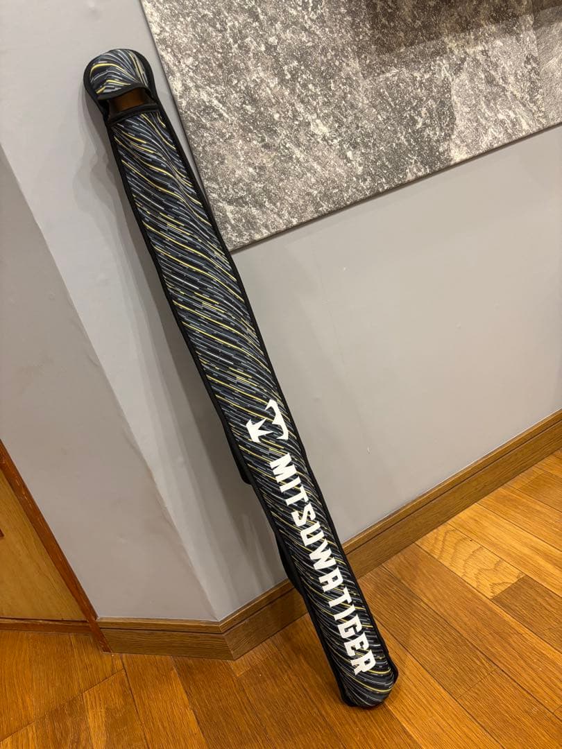 ルイスビルスラッガー　木製バット　ミツワタイガー　バットケースセット　使用少美品