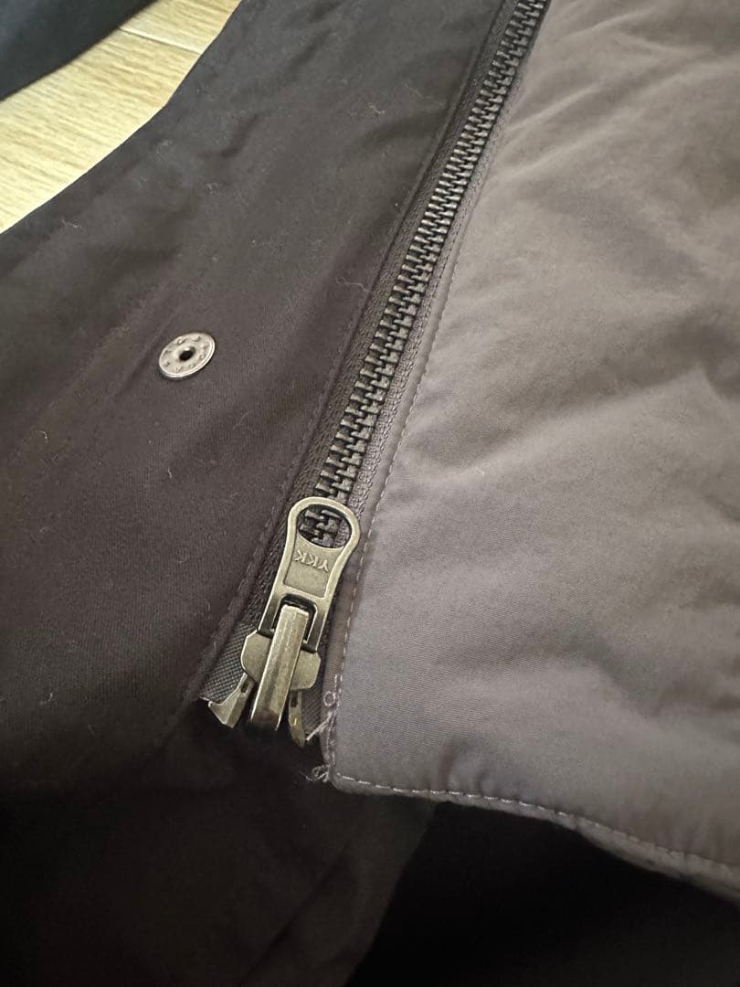 ブラック フード付き モッズコート