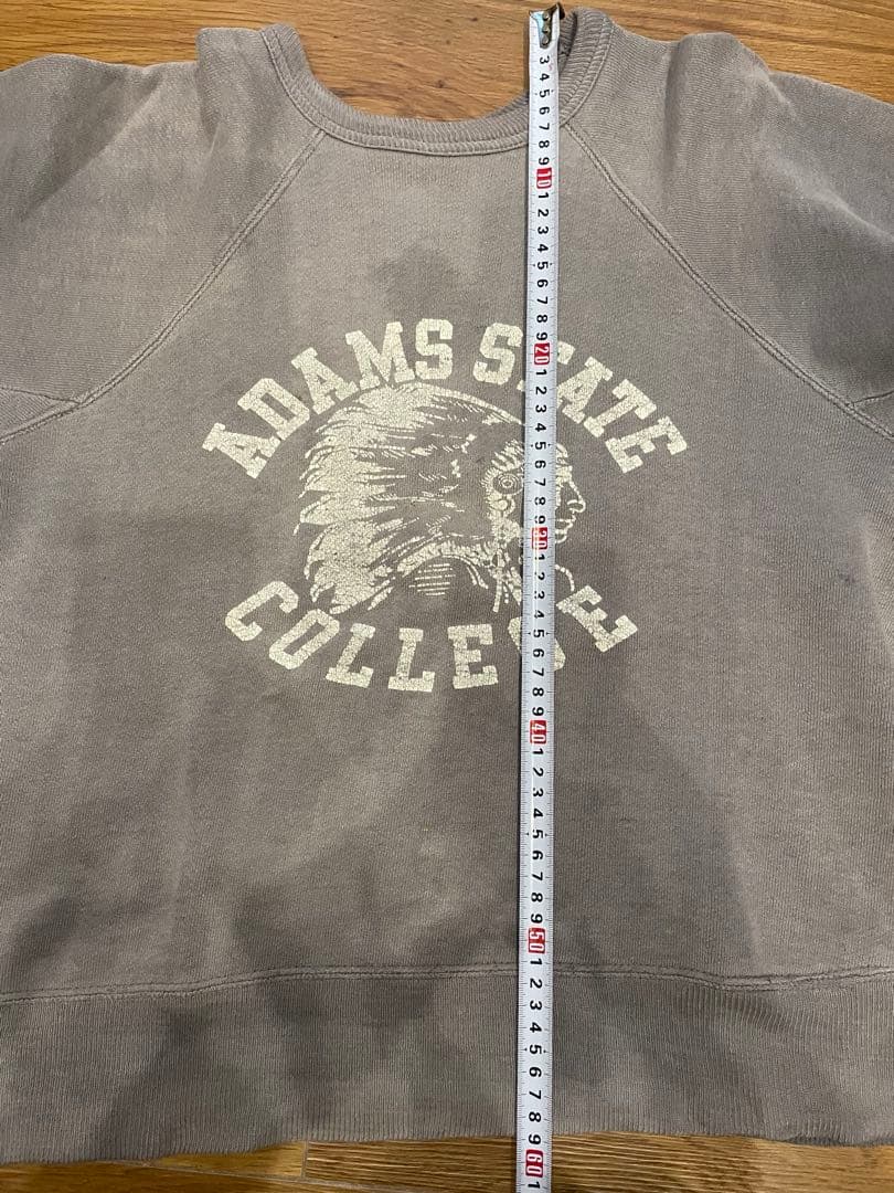 は*き様 スペシャル50s60s スウェット インディアンヘッド 2トーン 茄子