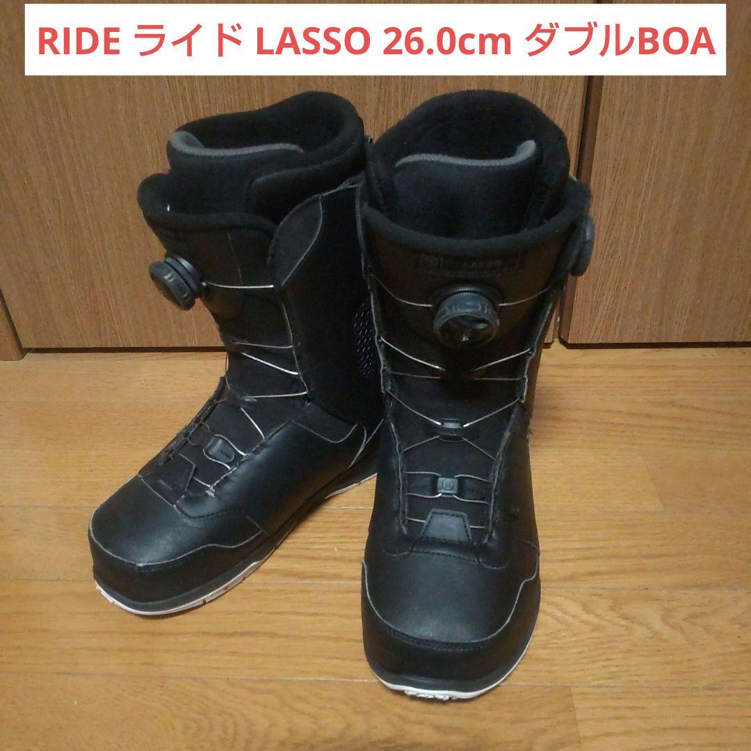 RIDE ライド LASSO 26.0cm ダブルBOA【中古】