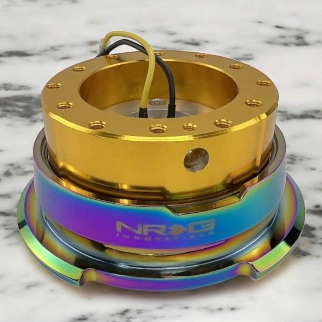 NRGクイックリリース Gen2.8ゴールド×ネオクローム【新品未使用送料込み】