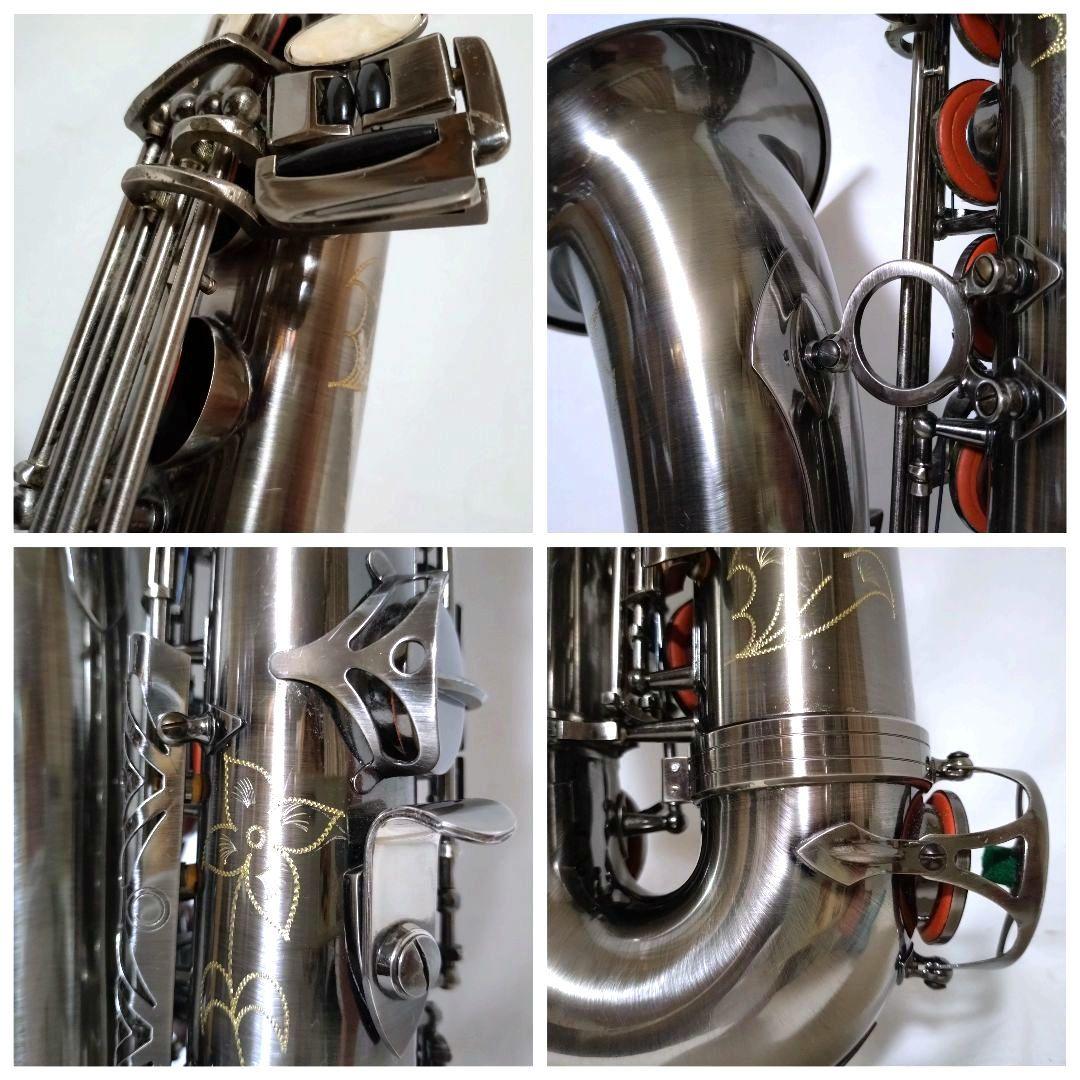 美品　J.Michael　テナーサックス　TN-1100GM　ガンメタ　彫刻