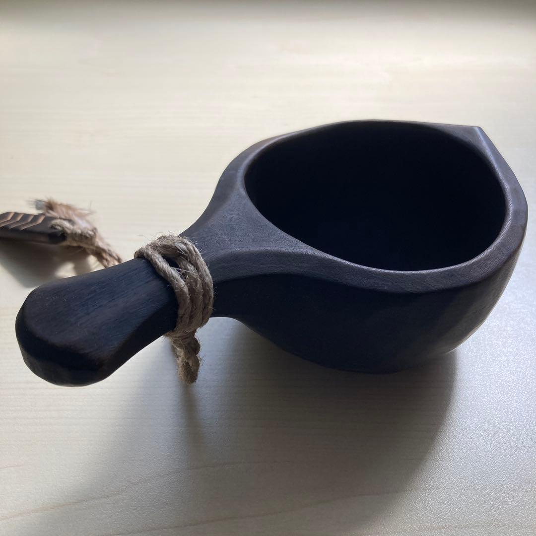 【新品】ソウルオブシベリア #1 ブラックペンダント　No.1840 ククサ