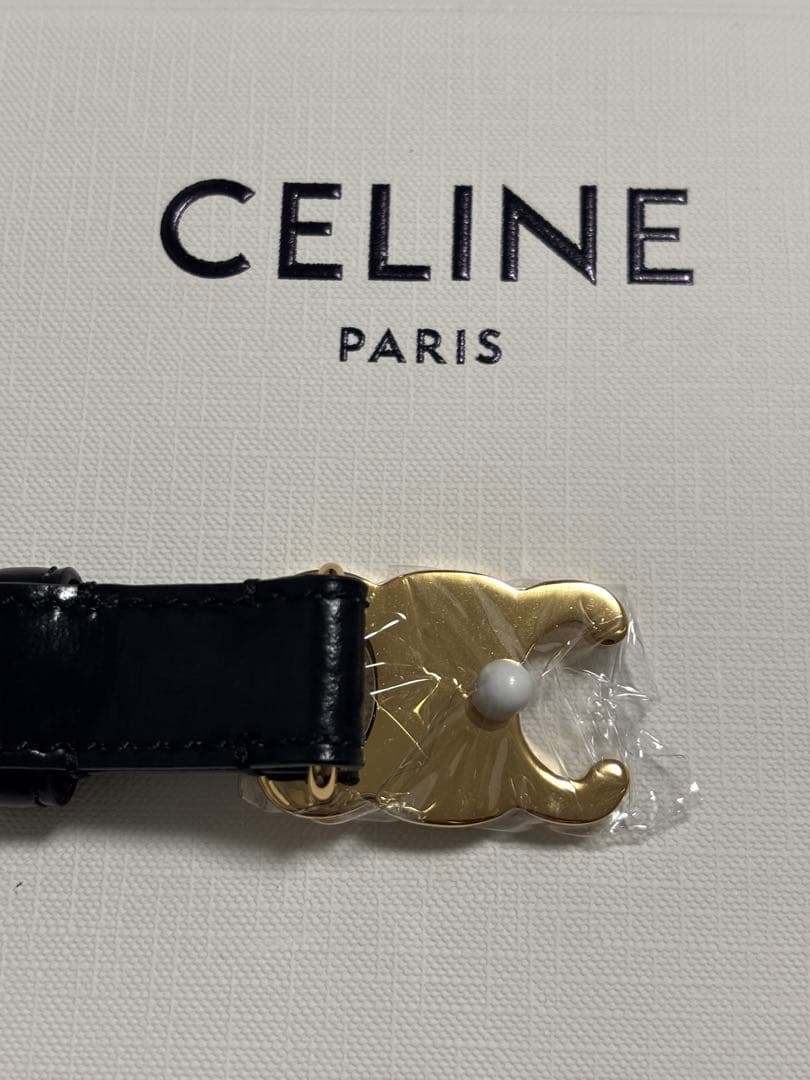 【美品】75 CELINE スモールトリオンフベルト