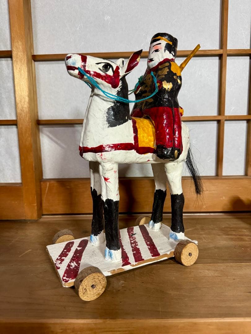宇土張子の『馬乗り鎮台』 熊本 希少 民藝 伝統文化 芸術 古道具