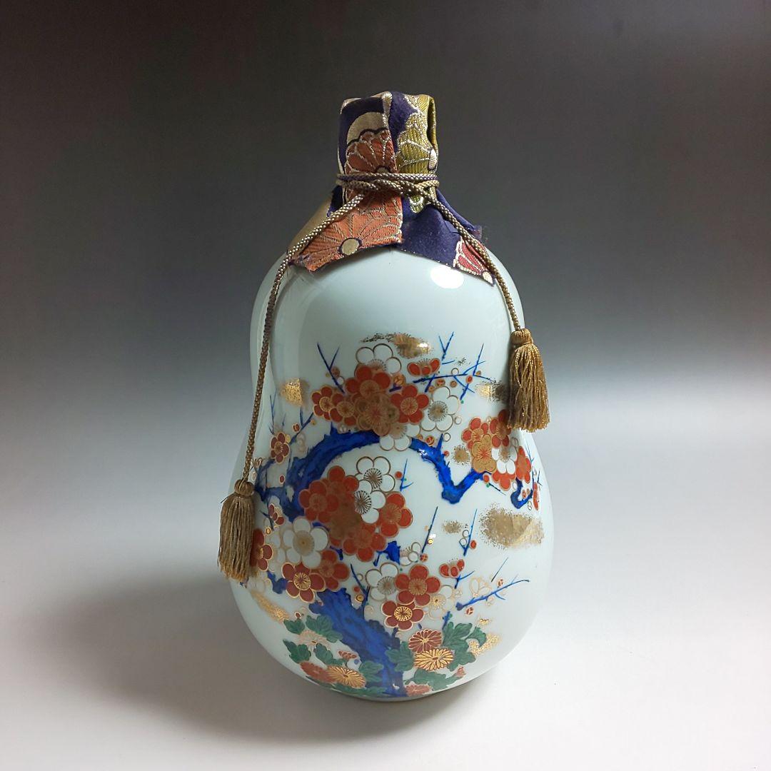 ★ 古い酒壺 古酒 日本酒 清酒 １級 染付 陶器骨董 一輪挿し 花器 昭和