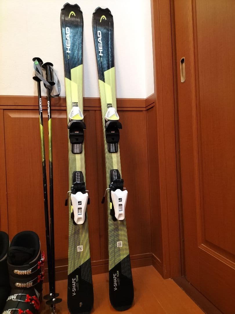 HEAD スキーセット ブーツATOMIC25.5cm ジュニアスキー　小中学生