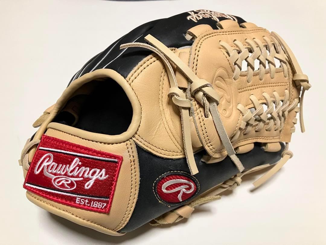 ローリングス 2色Rawlings軟式野球用グラブ 成人　学生用