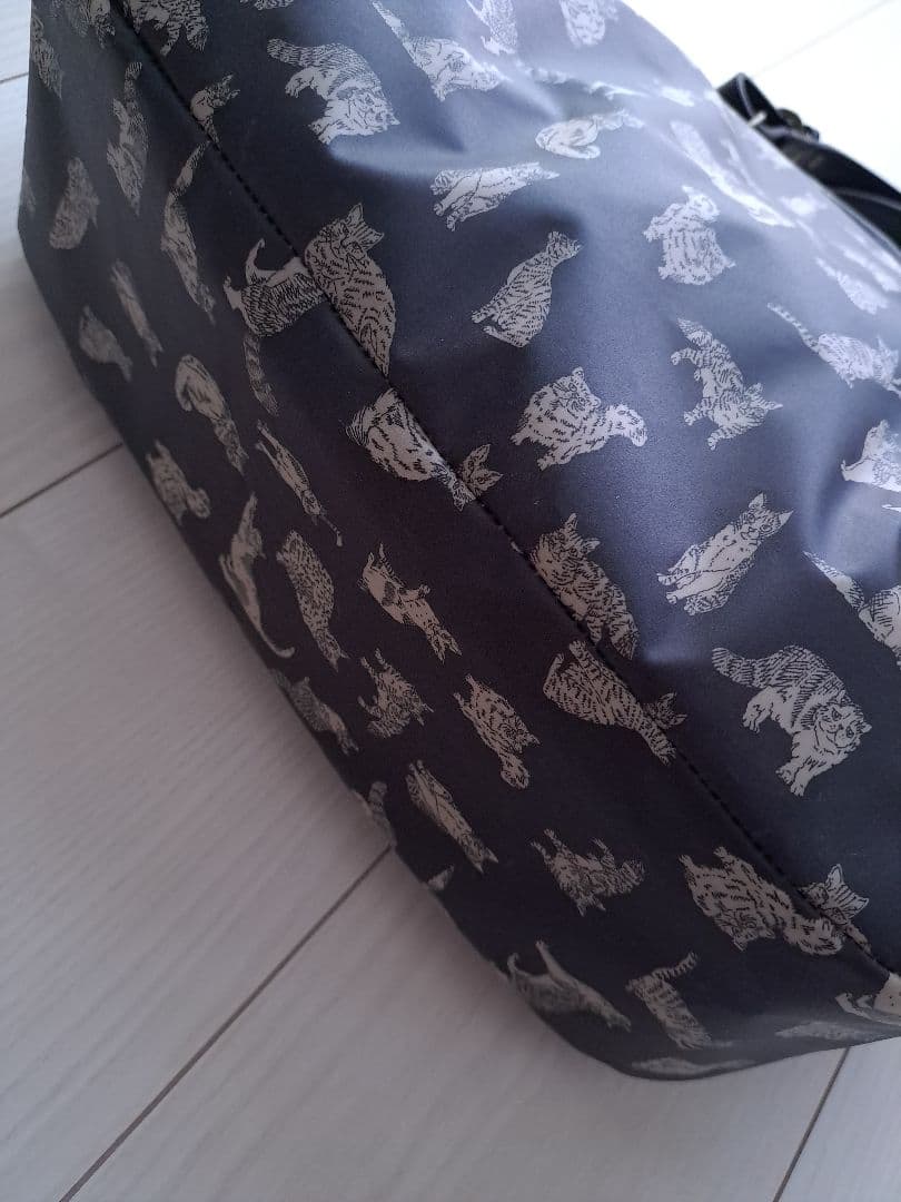 だいだいふく様ご予約品♪クリアランスSALE共布ショルダー紐付　タック通勤バッグ