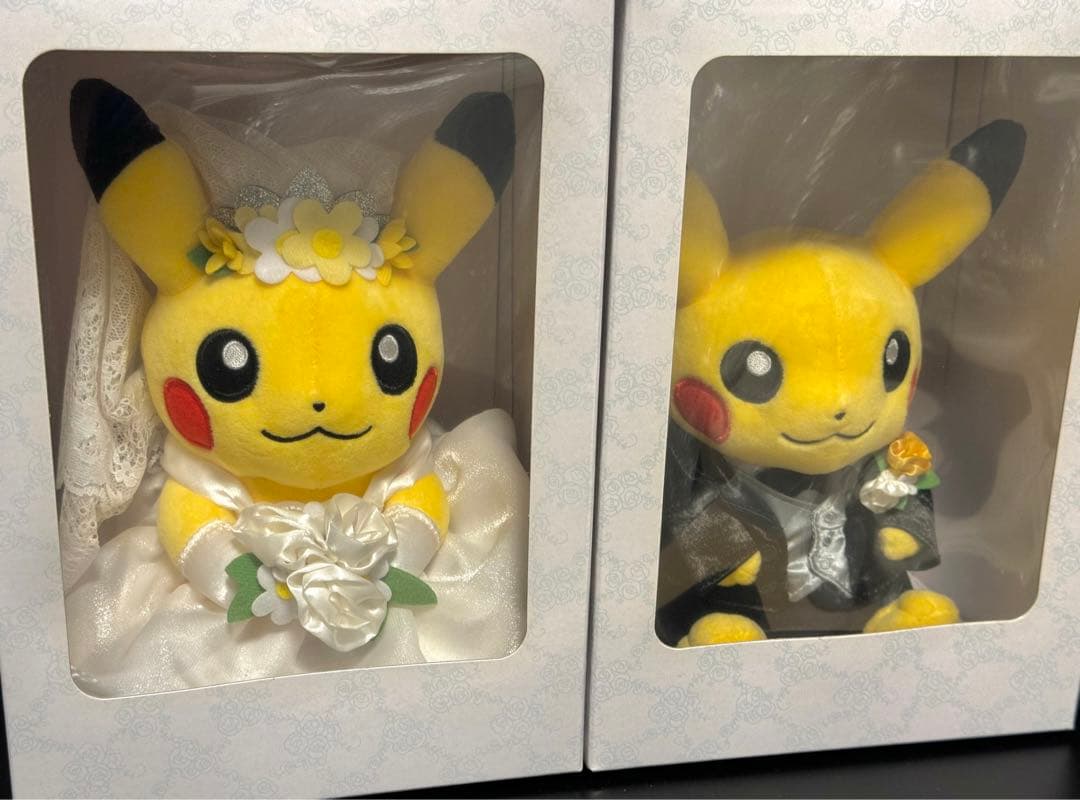 ピカチュウ ウェディングセット ぬいぐるみ