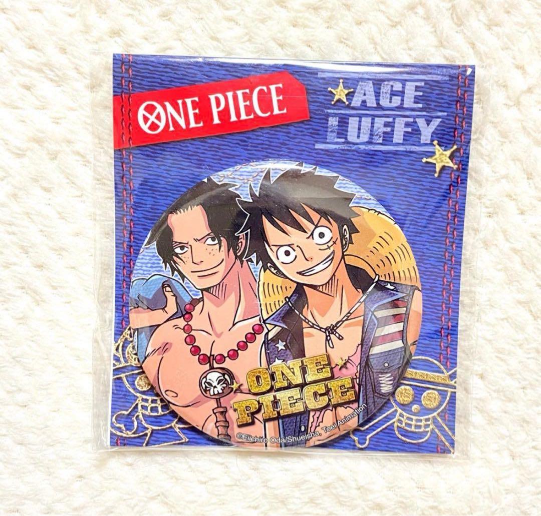 希少✨ ルフィ エース 海外限定 缶バッジ ワンピース ONE PIECE