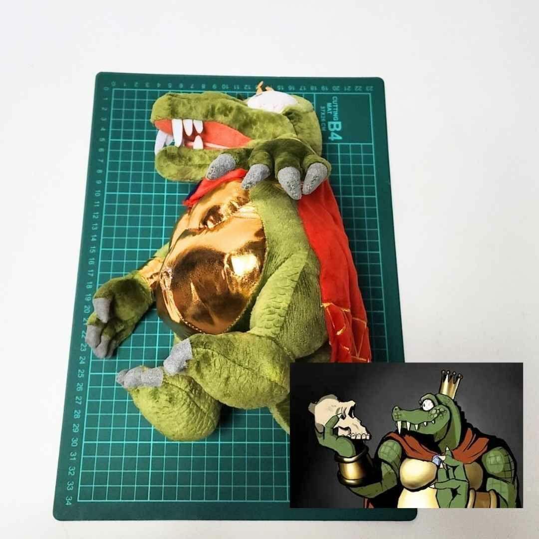 キングクルール ぬいぐるみ マリオ 大きい 特大 クレムリン 国内30cm