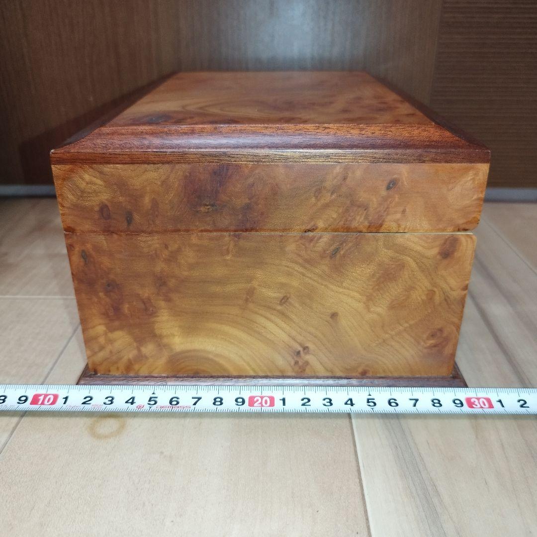 【美品】AGRESTI ジュエリーボックス 2段 宝石箱 鍵付き イタリア製