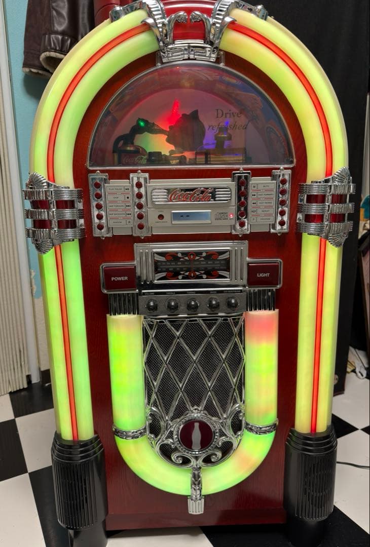 ジュークボックス　コカコーラ　アメリカンダイナー