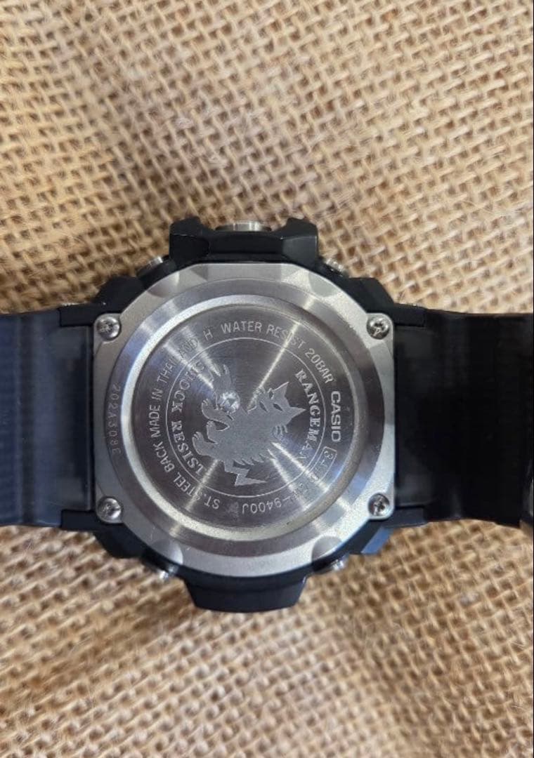 CASIO　G-SHOCK　GW-9400J-1JF　 レンジマン